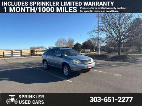 2007 Lexus RX 350 for sale at Sprinkler Used Cars in Longmont CO