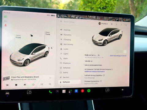 2021 Tesla Model 3 Standard Range Plus