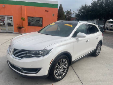 2017 Lincoln MKX for sale at Galaxy Auto Service, Inc. in Orlando FL