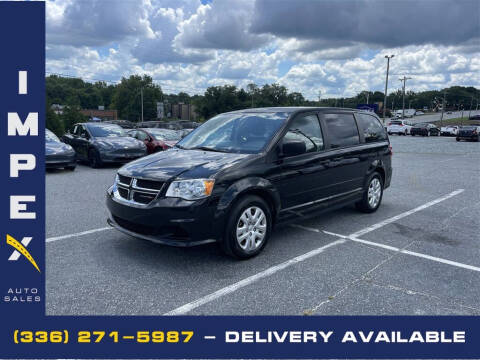 2016 Dodge Grand Caravan for sale at Impex Auto Sales in Greensboro NC