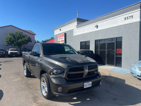 2016 RAM 1500 for sale at Legend Auto Sales in El Paso TX
