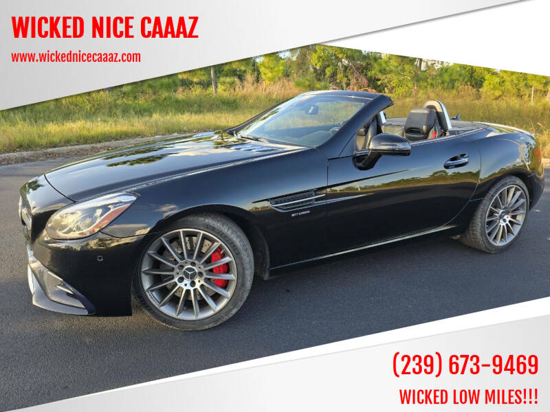 2017 Mercedes-Benz SLC for sale at WICKED NICE CAAAZ in Cape Coral FL