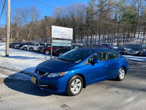 2013 Honda Civic for sale at WS Auto Sales in Castleton On Hudson NY