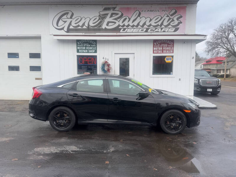 2017 Honda Civic for sale at Gene Balmers Used Cars in Elmira NY