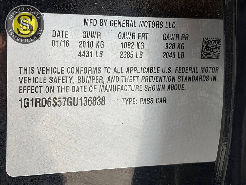 2016 Chevrolet Volt Premier