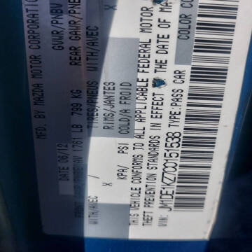 2012 Mazda MAZDA2 Sport