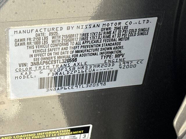 2026 Nissan Kicks SV