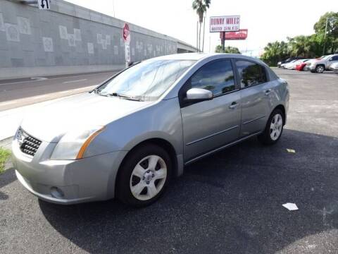 2008 Nissan Sentra for sale at DONNY MILLS AUTO SALES in Largo FL