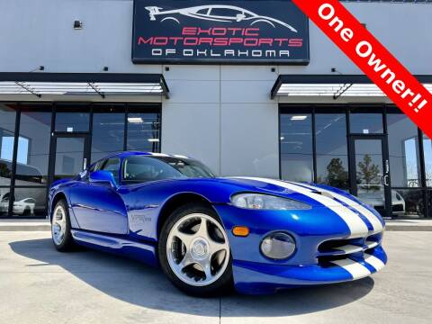 1996 Dodge Viper for sale at Exotic Motorsports of Oklahoma in Edmond OK