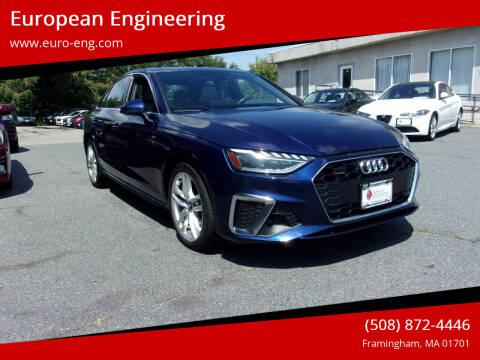 2020 Audi A4 for sale at European Engineering in Framingham MA