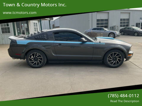 2007 Ford Mustang for sale at Town & Country Motors Inc. in Meriden KS