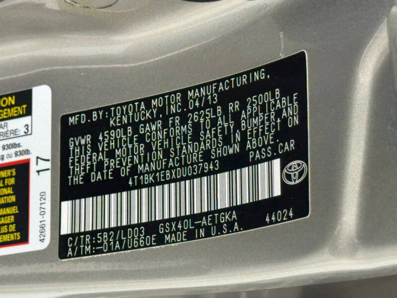 2013 Toyota Avalon XLE