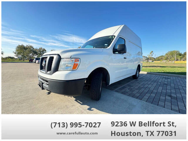 2016 Nissan NV for sale at CAREFULL AUTO CARE in Houston, TX