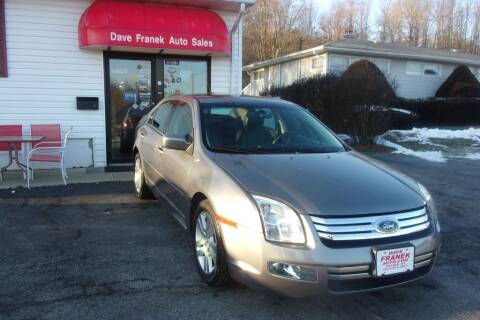 2007 Ford Fusion for sale at Dave Franek Automotive in Wantage NJ