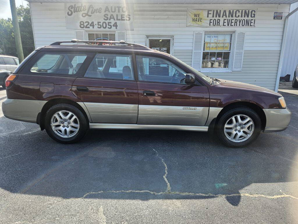 MAROON 2000 Subaru Outback Base AWD 4dr Wagon 1