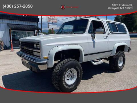 1989 Chevrolet Blazer for sale at Auto Solutions in Kalispell MT
