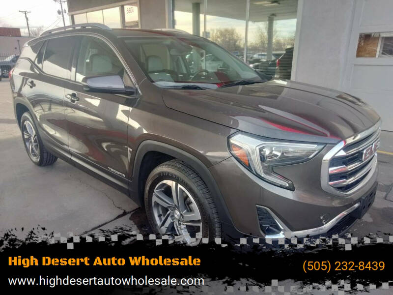 2019 GMC Terrain for sale at High Desert Auto Wholesale in Albuquerque NM