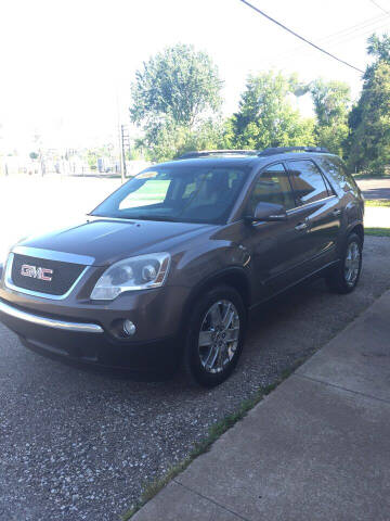 2010 GMC Acadia for sale at Hines Auto Sales in Marlette MI