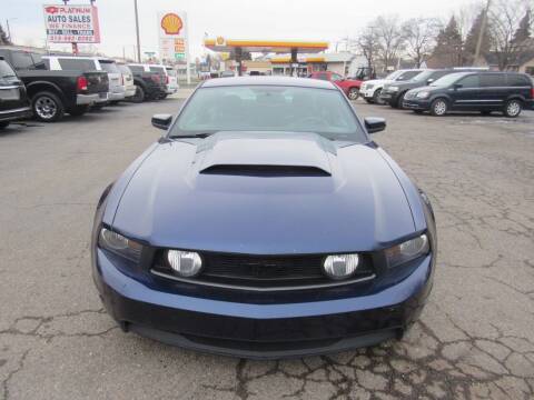 2010 Ford Mustang for sale at PLATINUM AUTO SALES in Dearborn MI