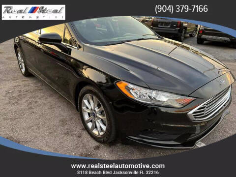 2017 Ford Fusion for sale at Real Steel Automotive in Jacksonville FL