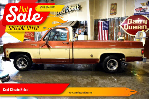 1977 Chevrolet C/K 10 Series for sale at Cool Classic Rides in Sherwood OR