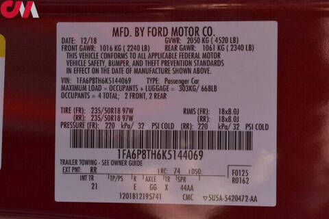 2019 Ford Mustang EcoBoost