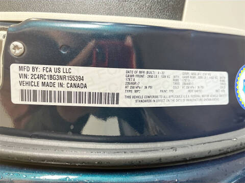 2022 Chrysler Pacifica Touring L