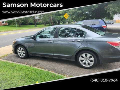 2008 Honda Accord for sale at Samson Motorcars inc in Bowling Green VA