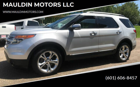 2014 Ford Explorer for sale at MAULDIN MOTORS LLC in Sumrall MS