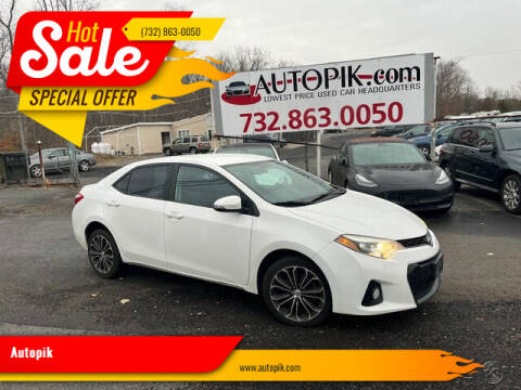 2016 Toyota Corolla for sale at Autopik in Howell NJ