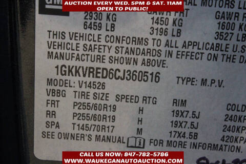 2012 GMC Acadia SLT-1