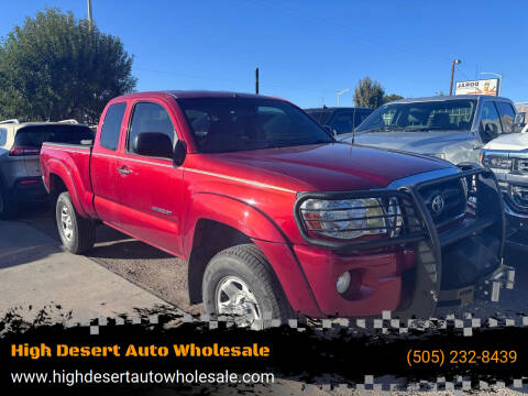 2005 Toyota Tacoma for sale at High Desert Auto Wholesale in Albuquerque NM