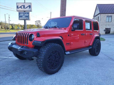 2021 Jeep Wrangler Unlimited for sale at RUSTY WALLACE KIA OF KNOXVILLE in Knoxville TN