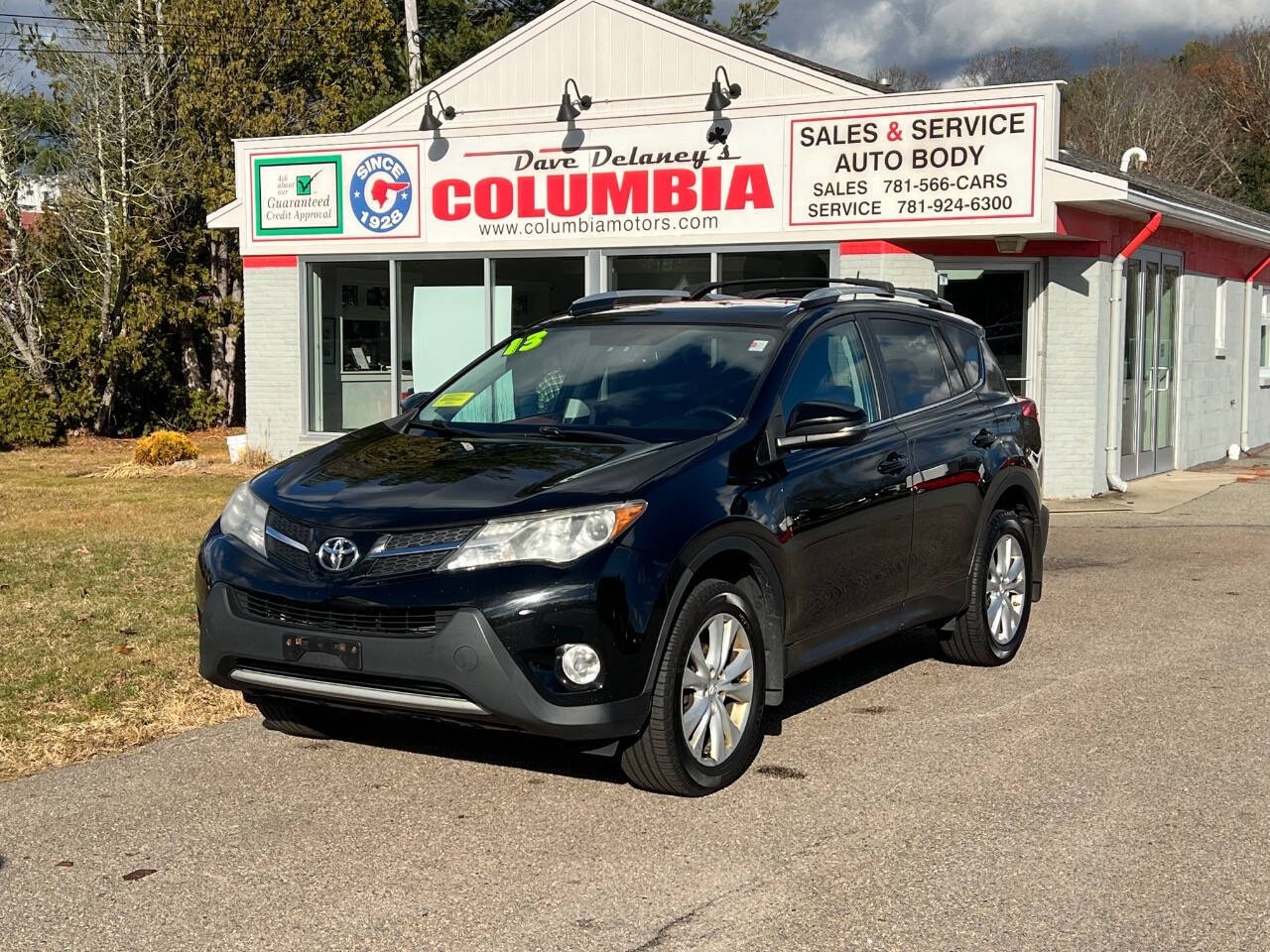 2013 Toyota RAV4 for sale at Dave Delaney's Columbia Motors in Hanover, MA