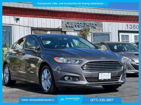 2014 Ford Fusion for sale at CLEARPATHPRO AUTO in Milwaukie OR