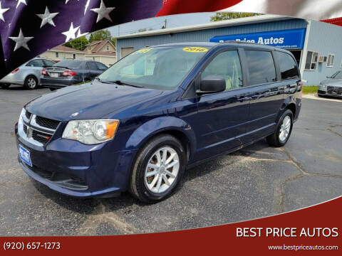 2016 Dodge Grand Caravan for sale at Best Price Autos in Two Rivers WI