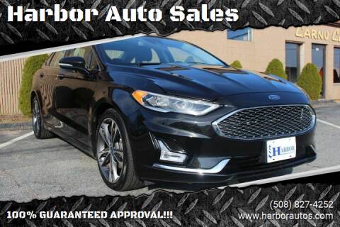 2019 Ford Fusion for sale at Harbor Auto Sales in Hyannis MA