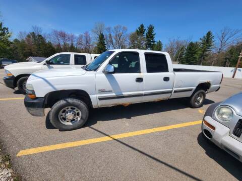 2002 Chevrolet Silverado 2500HD for sale at Hilltop Auto in Prescott MI