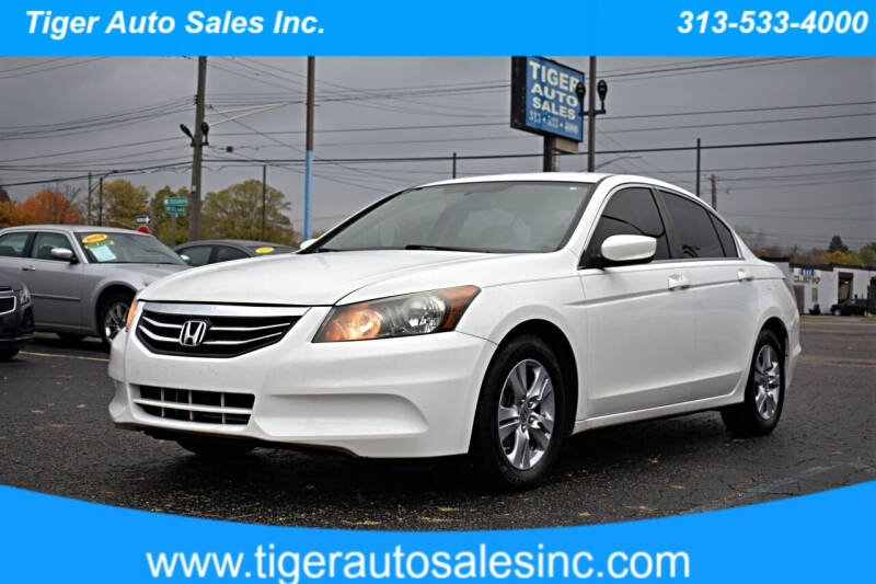 2011 Honda Accord for sale at TIGER AUTO SALES INC in Redford MI