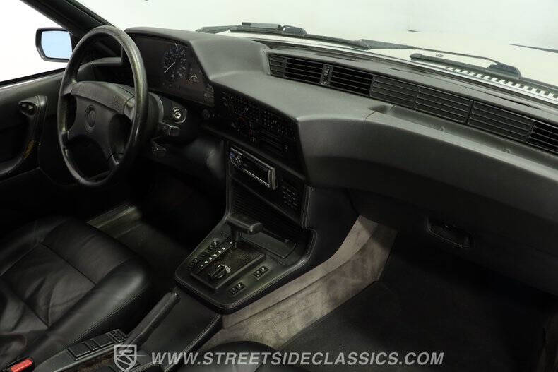 1989 BMW 6 Series 635CSi