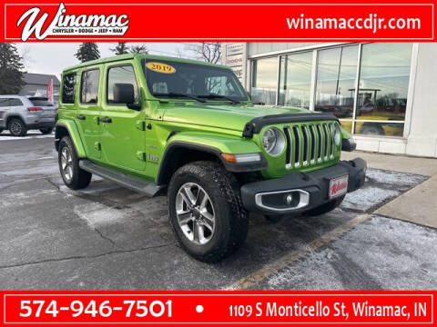 2019 Jeep Wrangler Unlimited for sale at Jim Dobson Ford in Winamac IN