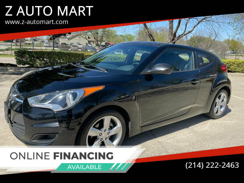 2012 Hyundai Veloster for sale at Z AUTO MART in Lewisville TX