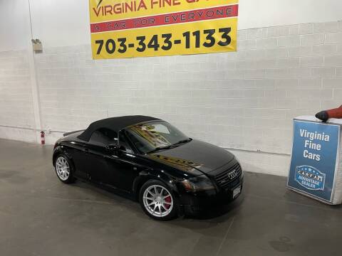 2002 Audi TT for sale at Virginia Fine Cars in Chantilly VA