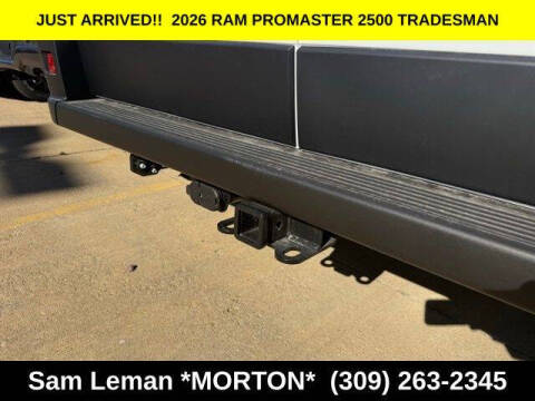 2026 RAM ProMaster