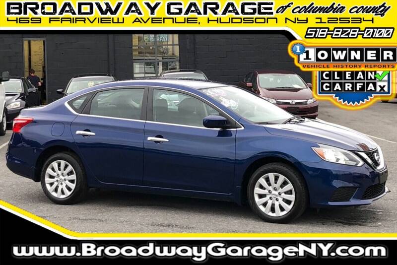 2016 Nissan Sentra for sale at Broadway Garage of Columbia County Inc. in Hudson NY