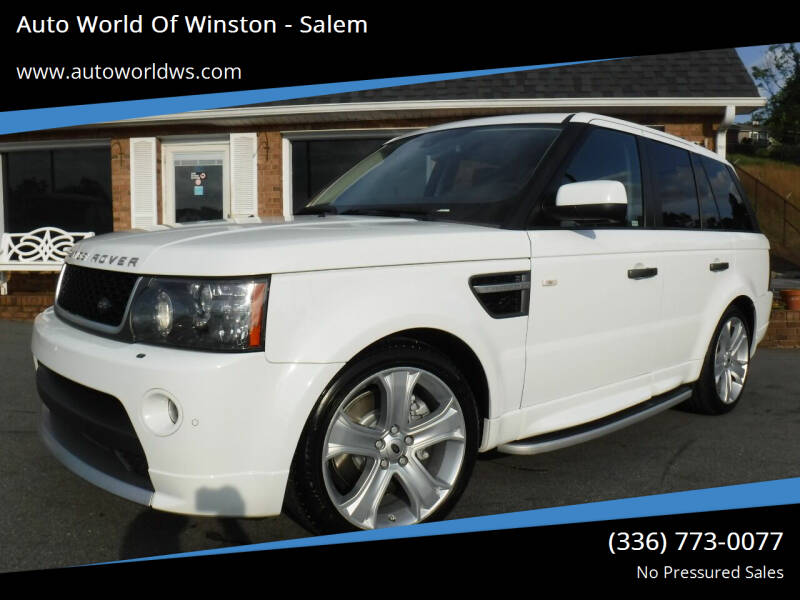 2011 Land Rover Range Rover Sport for sale at Auto World Of Winston - Salem in Winston Salem NC