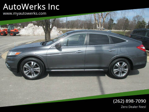 2014 Honda Crosstour for sale at AutoWerks Inc in Sturtevant WI