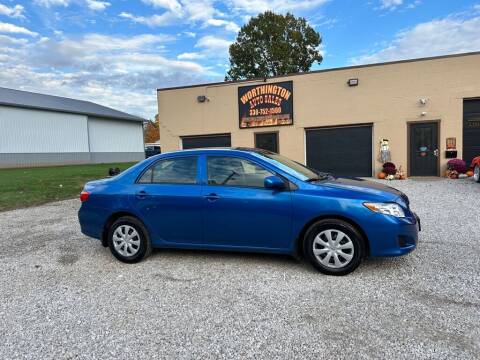 2009 Toyota Corolla for sale at Worthington Auto Sales in Wooster OH