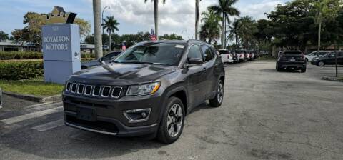 2020 Jeep Compass for sale at ROYALTON MOTORS in Plantation FL