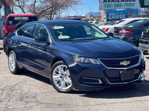 2017 Chevrolet Impala for sale at GO GREEN MOTORS in Lakewood CO